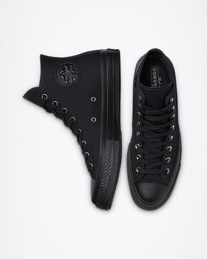 Women's Converse Chuck 70 Vintage Canvas High Top Shoes Black | AU 864C0N